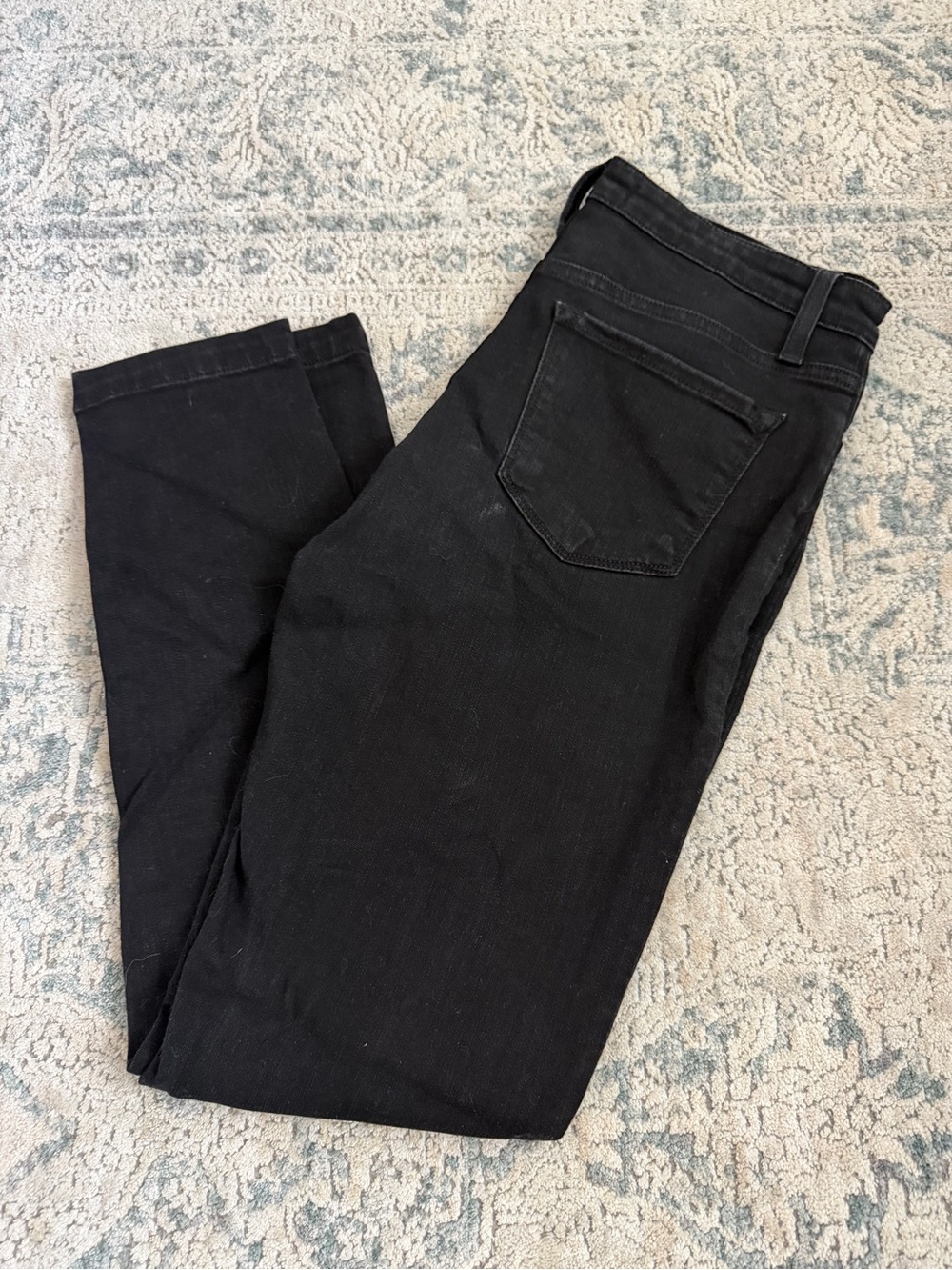 Flying Monkey Men's Slim Straight Jeans in Black